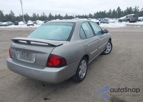 2006 Nissan Sentra 1.8S z USA, uszkodzony, nr VIN 3N1CB51D86L453755